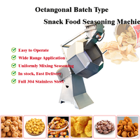Machine de revêtement de saveur de casse-croûte de torréfaction d'écrous de coup de tambour d'acier inoxydable Hotair