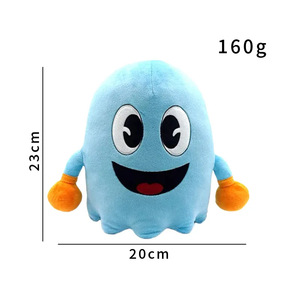 Peluche <span class=keywords><strong>Pac</strong></span>-<span class=keywords><strong>man</strong></span>, Poupée créative inspirée du jeu <span class=keywords><strong>Pac</strong></span>-<span class=keywords><strong>man</strong></span> - Product Image 3