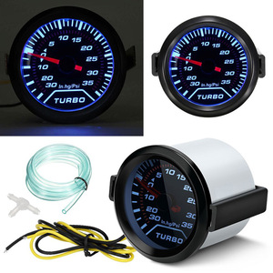 Jauge de turbocompresseur 52 mm avec affichage LED, modification automobile, manomètre de suralimentation turbo en Hg/Psi - Product Image 4