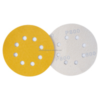 6 "150mm Sans Trou D'or Sandper Disque P60 ~ P800 pour L'automobile Crochet et Boucle DH85