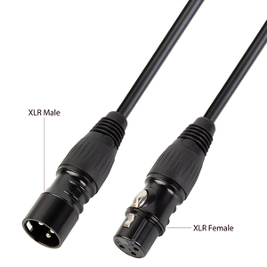 <span class=keywords><strong>Cable</strong></span> XLR Yinyu MC015K Macho a Hembra de 3 Pines, <span class=keywords><strong>Cable</strong></span> de Micrófono Balanceado para Grabación en Estudio, Altavoz PA, Mezclador de DJ - Product Image 2