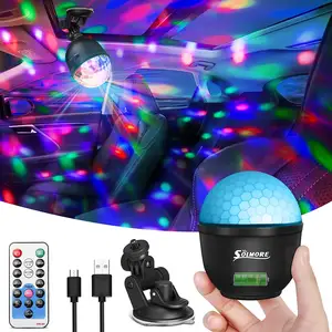 5W Mini Disco Party Bóng Ma Thuật Sân Khấu ánh sáng giáng sinh bầu trời đầy Sao chiếu KTV bầu không khí đầy màu sắc ánh sáng ban đêm