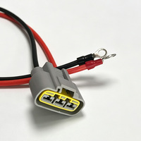 Câble de connecteur femelle pour redresseur de moto personnalisé vers borne annulaire, régulateur de tension, câble d'alimentation pour charge de batterie