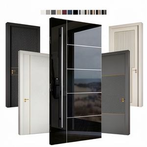 BASEN OEM Modern Stainless Steel Anti-Theft Pivot Entrance Door for Villa & Exterior Use - Product Image 4
