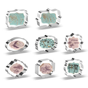 Juego de Moldes para Galletas Antiadherentes de la <span class=keywords><strong>Serie</strong></span> Festiva Surtida, Ideal para Hacer Galletas para Diferentes Temporadas Festivas - Product Image 3