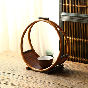 Floreros de bambú, arte floral, ceremonia del té, artículos decorativos chinos, salas de té creativas de inspiración zen japonesa, estudios. - Product Image 2
