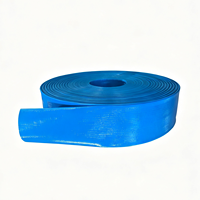 Tuyau flexible haute pression 2 pouces 4 bars en PVC tressé plat léger anti-UV pour irrigation de jardin et pompe à eau incendie