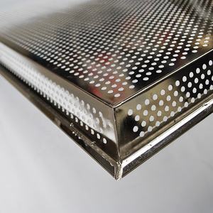 Exigence personnalisée 304/plateau perforé en métal aluminium pour la filtration de l'huile de cuisson - Product Image 6