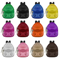Porte-monnaie miniature en forme de sac à dos JOYSUN avec fermeture éclair, porte-clés, logo personnalisé, cadeau, mini sac à dos pendentif, porte-clés en nylon