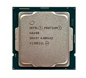 โปรเซสเซอร์เพนเทียมโกลด์ G6400 4.0GHz 2-คอร์ 4-เธรด LGA1200 แคช 4MB 58W กราฟิก UHD 610 ซีพียูเดสก์ท็อป OEM ถาด - Product Image 1