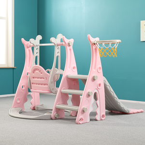Enfants multifonctions jouets bébé <span class=keywords><strong>aire</strong></span> <span class=keywords><strong>de</strong></span> <span class=keywords><strong>jeux</strong></span> ensemble intérieur en plastique <span class=keywords><strong>toboggan</strong></span> balançoire - Product Image 6
