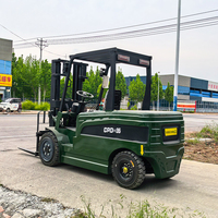 Forklift Listrik Baiyijie CPD-25 2.5 Ton, Tiang Dua Tingkat, Penggeser Samping Hidrolik, Baterai Lithium-Ion, Panjang Garpu 1220mm