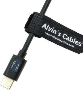 สายเคเบิลของอัลวิน DMW-DCC8 แบตเตอรี่จำลอง PD USB-C สายไฟแบบขด 12V อินพุต 8.4V เอาต์พุตสำหรับกล้องลูมิกซ์ - Product Image 3