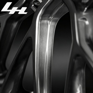 Jantes forgées Sport Tuning 18-22 pouces, face usinée grise, multi-branches, personnalisées, PCD 5x112 5x114.3, compatibles BMW Audi Benz - Product Image 4