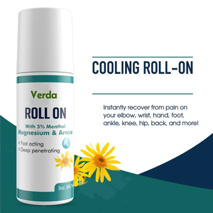 OEM Roll-on de Árnica Refrescante de Acción Rápida y Penetración Profunda para Aliviar Dolores Musculares, con Mentol y Árnica Montana - Product Image 2