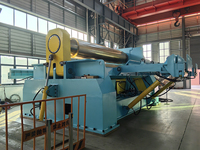 Machine à rouler les tôles en acier W12 automatique à moteur 70x4000mm