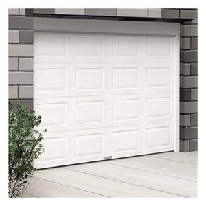 <span class=keywords><strong>Porte</strong></span> flexible à peau unique de construction <span class=keywords><strong>sectionnelle</strong></span> en acier pour double voiture résidentielle moderne robuste <span class=keywords><strong>Porte</strong></span> de garage aérienne - Product Image 5