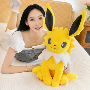 ตุ๊กตาโปเกมอนโจลทีออนและวาโปเรียนแบบข้ามพรมแดน ตุ๊กตาอีวุยนั่ง ไส้ใยฝ้าย PP ของขวัญขายส่ง - Product Image 2