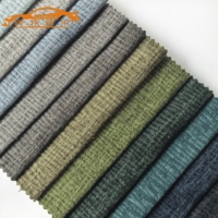 Tissu de revêtement de siège de voiture en jacquard 100% polyester extensible, respirant, imperméable et résistant aux taches, tissu de velours pour canapé pour voitures