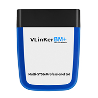 Escáner OBD2 Bluetooth VGate VLinker BM+ 4.0, Lector de Códigos de Luz de Advertencia del Motor, Herramienta Automotriz Inalámbrica OBDII