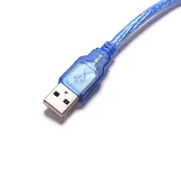 Cable de Extensión USB 2.0 de 30 cm, Macho a Hembra, Cable de Transferencia de Datos USB de Alta Velocidad para PC
