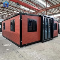 Grande Precio barato Contenedor extensible portátil Hogar 20 pies Casas prefabricadas Casa contenedor expandible para la venta