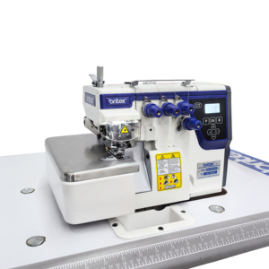 Máquina de Coser Overlock Industrial de Cuatro Hilos de Alta Velocidad GT917D-4 con Motor, Nueva y Fácil de Operar - Product Image 3