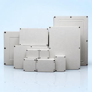 Petite boîte de jonction en plastique IP65, boîtier électrique étanche aux intempéries, vis incluses, petite boîte en plastique pour extérieur - Product Image 1