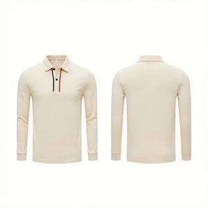 Polo à manches longues personnalisé avec logo, certifié Oeko-Tex, pour équipe, style preppy sport, collection 2026, idéal pour l'hôtellerie et le service haut de gamme - Product Image 3