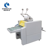Machine de laminage semi-automatique hydraulique avec écran tactile PLC, découpe automatique par recouvrement, format large 890 mm, autocollants, photos A3/A2