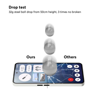 Protecteurs d'écran 9H en verre trempé à couverture complète pour téléphone Nothing 3a/3a Pro Protecteur d'écran à couverture complète