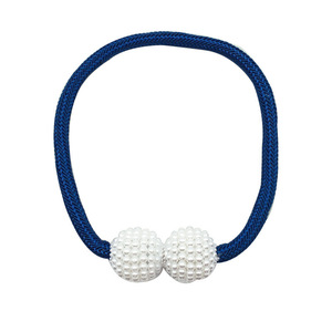 Pearl-embellished <b>curtain</b> tiebacks, a pair of <b>curtain</b> fasteners, pearl <b>rings</b>, decorative bed <b>curtain</b> storage ropes. - Product Image 5