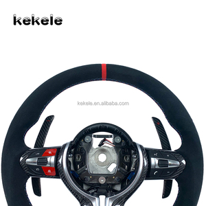 Volante Deportivo M Sports en Cuero Suede para <span class=keywords><strong>BMW</strong></span> F30 F10 F12 F15 F36 F20 F22 F25 F32 F35 F34 F80 F85 M3 M5 E70 E90 - Product Image 2