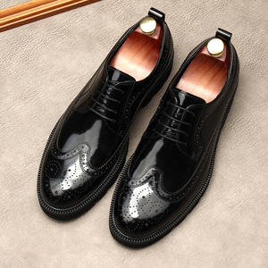 Zapatos Derby Formales de Negocios para Hombre, Marca Zeyi, Cuadrados/Puntiagudos, de Cuero y Gamuza, con Cordones, Transpirables, Ligeros y Antideslizantes - Product Image 3