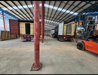 Bras de grue d'extension pour chariot élévateur, pour le chargement et le déchargement de caisses de verre / paquets de dalles de pierre dans des conteneurs