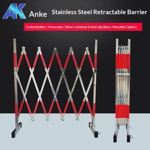 Barrera de Seguridad Flexible de Acero Inoxidable Anke para Subestaciones, Bloqueo de Seguridad Temporal para Aislamiento Eléctrico - Product Image 1