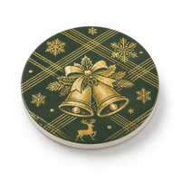 Sous-verre rond classique en céramique résistant à la chaleur, dessous de plat, support de pot, tapis de table, décoration de cuisine et de salle à manger, vente en gros
