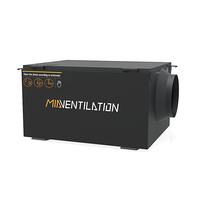 Système de purification d'air pour salle de sport, centre de remise en forme, hôpital, ventilation de plafond 1500m³/h, filtration HEPA H13 de qualité médicale, réduction des odeurs