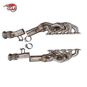 Colector de escape pulido JTLD Performance 304SS para Audi R8 V10 5.2L 2010-2020 para cabezal de escape Gallardo/Huracan - Product Image 2