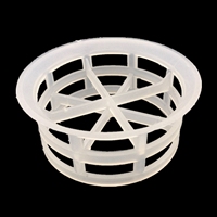 PP PVC CPVC 25/38/50/76mm Kunststoff Mini-Kaskadenring CMR Chemische Turmverpackung Spritzgegossen