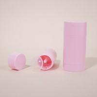 Stick déodorant personnalisé de 15g 30g rose rouge, tube vide anti-transpirant, stick solide rotatif, stick solaire, stick nettoyant pour le corps, emballage