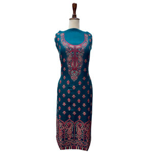 Costumes Jacquard Jamawar pour femmes, tissu tissé de qualité supérieure, robe traditionnelle 3 pièces, design personnalisé, fabricant OEM ODM en gros - Product Image 6