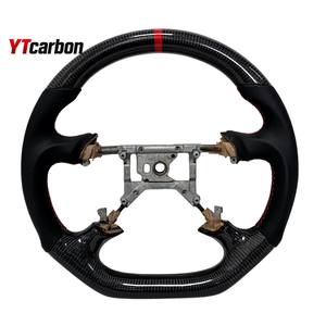 YTcarbon pour classe C <span class=keywords><strong>W203</strong></span> C230 C320 <span class=keywords><strong>C55</strong></span> <span class=keywords><strong>AMG</strong></span> accessoires intérieurs de voiture modifier le Style de course personnalisé volant en Fiber de carbone véritable - Product Image 3