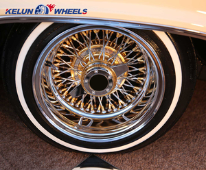 ล้อแม็กซ์ลวดลายแบบลึก ขนาด 13x7 นิ้ว รุ่นยอดนิยม สีโครเมียม/ทอง - Product Image 6