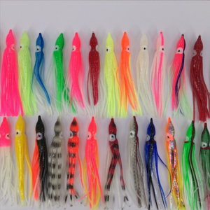 Esca Artificiale MF Alpha in PVC Morbido, Design a Forma <span class=keywords><strong>di</strong></span> Polpo e Calamaro per Pesca in Fiume e Lago, Esca Morbida in Plastica - Product Image 2