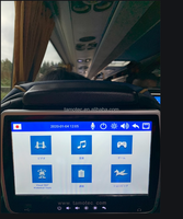 En autobús reposacabezas película/música/juegos/publicidad sistema de entretenimiento