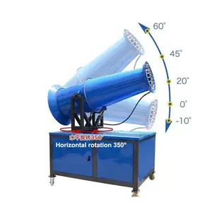 Machine canonnière pour brouillard, avec 16 lames de ventilateur, expédition gratuite, de bonne qualité, réservoir