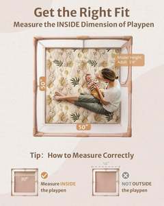 Extra Large Non-Slip & Washable Kids Playmat for Tummy Time Activity Thick <b>Playpen</b> Mat - Product Image 3