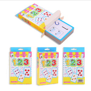 Impresión personalizada Juguetes educativos para niños Enlighten educación temprana Tarjeta de alfabetización en inglés Tarjeta cognitiva <span class=keywords><strong>ABC</strong></span> - Product Image 1