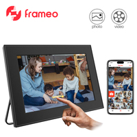 Pantalla IPS de 10,1 pulgadas Marco de foto y video digital Pantalla táctil habilitada para WiFi Formato de audio MP3 de plástico